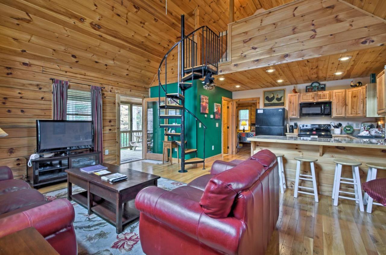 Bryson City Vacation Rental With Hot Tub And Fire Pit! Exterior foto