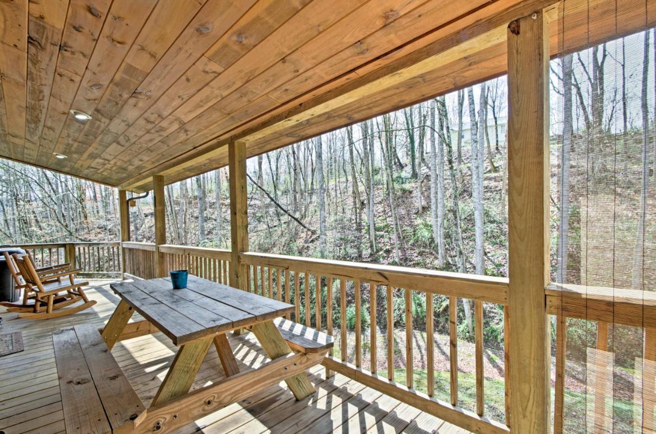 Bryson City Vacation Rental With Hot Tub And Fire Pit! Exterior foto